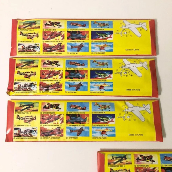 Lot of 7 Power Prop Flying Gliders WWII Aircraft  Airplanes - Picture 6 of 15